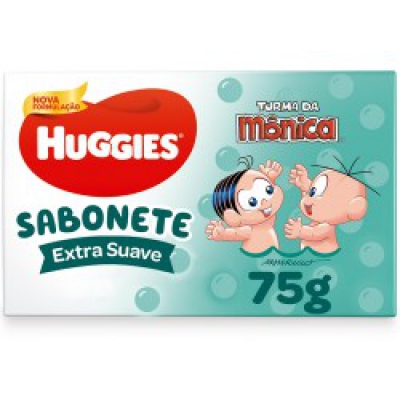 Sabonete Huggies Extra Suave 75G