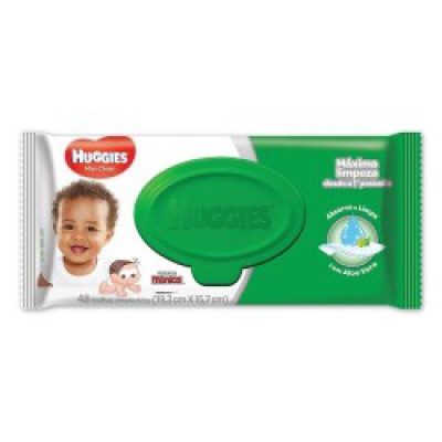 Lenço Umedecido Huggies Max Clean 48Un