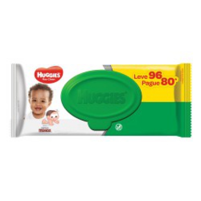Lenço Umedecido Huggies Max Clean 96Un