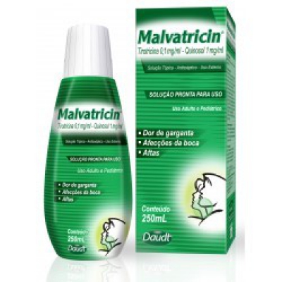 Enxaguante Bucal Malvatricin Plus 250ML