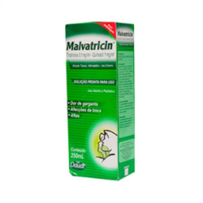 Malvatricin Solução Pronta Para Uso 250ML