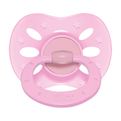 Chupeta Lillo Extra Air Silicone Rosa Recém Nascido Rf610430
