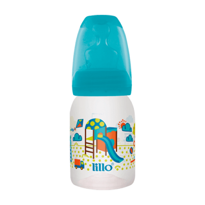 Mamadeira Lillo Divertida Azul 120ML Ref614021
