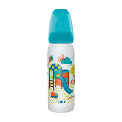 Mamadeira Lillo Divertida Azul 240ML 614321