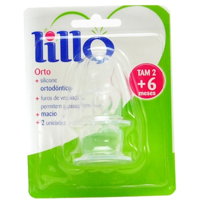 Bico Lillo Orto Número 2 Silicone 2Un 618700