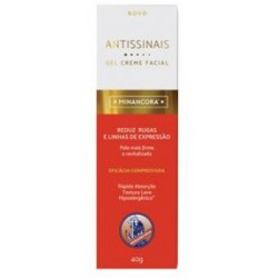 Minancora Gel Creme Facial Antissinais 40G