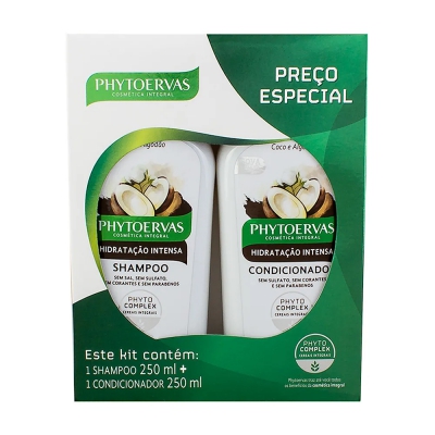 Shampoo+Condicionador Phytoervas Hidratação Intensiva 250ML