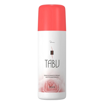 Desodorante Tabu F Spray Tradicional 90ML