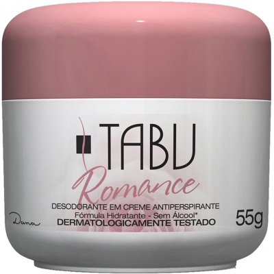 Desodorante Tabu F Creme Romance 55G