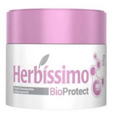 Desodorante Herbíssimo F Creme Bio Protect Hibisco 55G