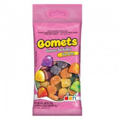 Bala de Goma Gomets Gum Drops Dori 70G