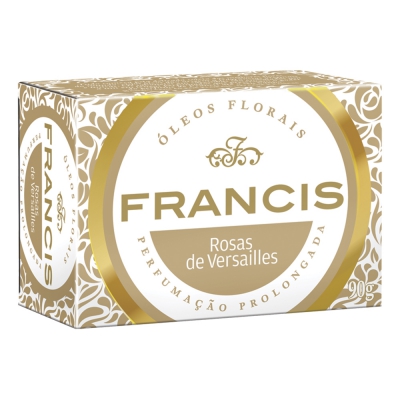 Sabonete Francis Luxo Rosa Branca e Patchouli 90G