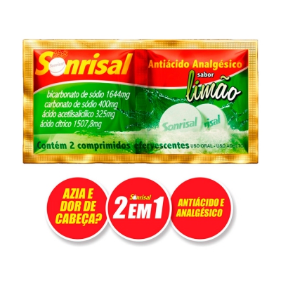 Sonrisal Env Limão 1X2Cpr Efervercente (F)