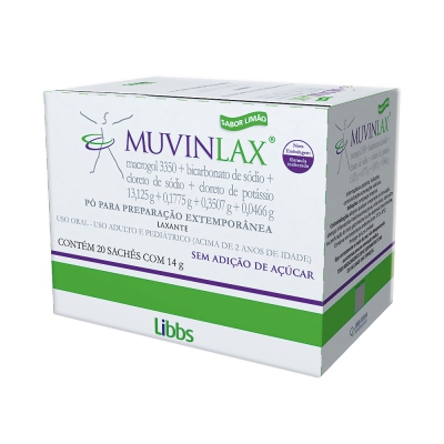 Muvinlax 20 Sachês