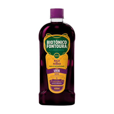 Biotônico Fontoura Uva 400ML