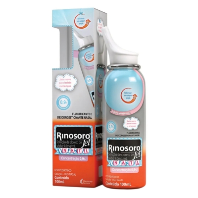 Rinosoro Jet Infantil 0,9% 100ML