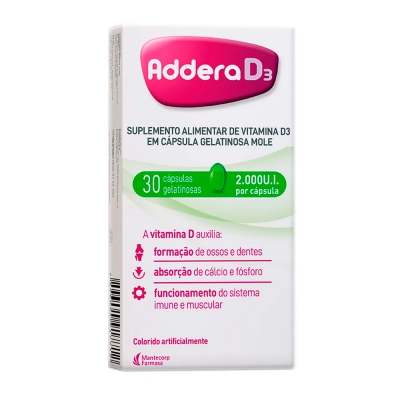 Addera D3 2.000Ui 30Cps Gel
