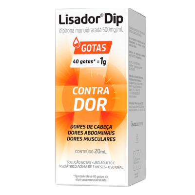 Lisador Dip 500Mg/ml 20ML