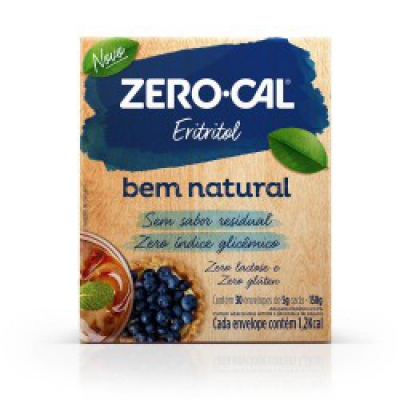 Adoçante Zero-Cal Eritritol 30 Sachês 5G