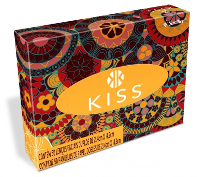 Lenço Kiss 50Un