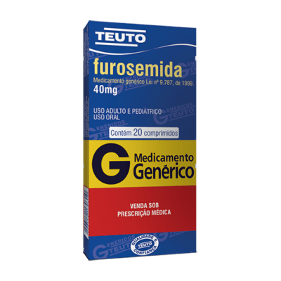 Fp.furosemida 40Mg 20Cpr Gen.teuto