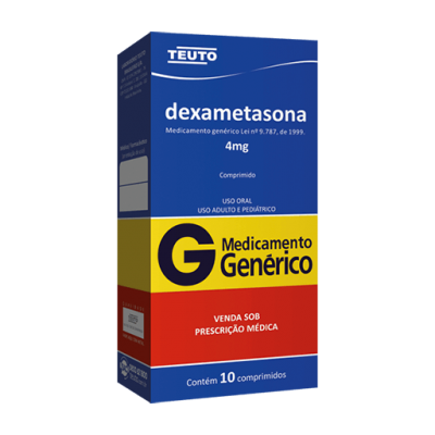 Dexametasona 4Mg 10Cpr Gen.teuto