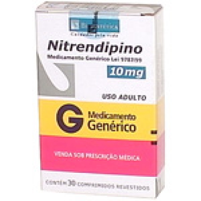 Nitrendipino 10Mg 30Cpr Gen.biosintetica