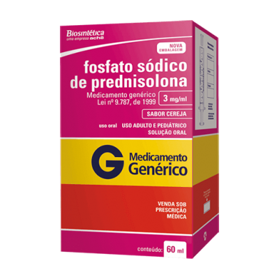 Prednisolona 3Mg/ml Sol Oral 60ML Gen.biosintetica
