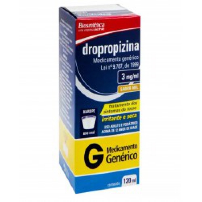 Dropropizina 3Mg/ml Xpe Ad 120ML Gen.biosintetica