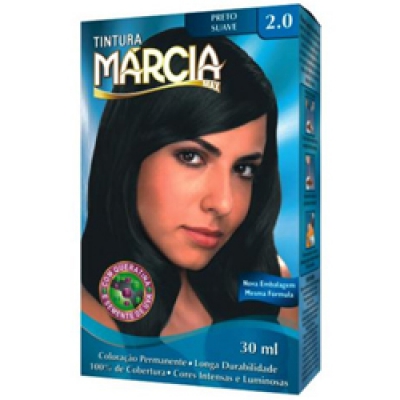 Tintura Márcia 2.0 Preto Suave 30ML