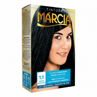 Tintura Márcia 1.1 Preto Azulado 30ML