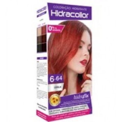 Tintura Hidracollor Kit 6.64 Cereja