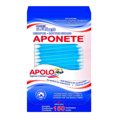 Hastes Flexíveis Aponete 150Un