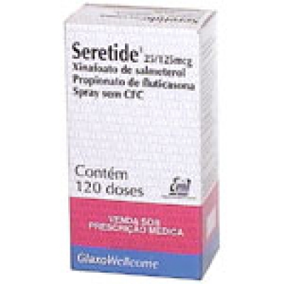 Seretide 25Mcg + 125Mcg 120Doses (Pbm)