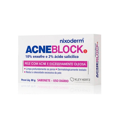 Acneblock Sab Excessivamente Oleosa 80G