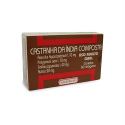 Castanha Da India Composta 60Cpr Makrofarma