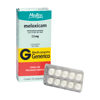 Meloxicam 7,5Mg 10Cpr Gen.medley