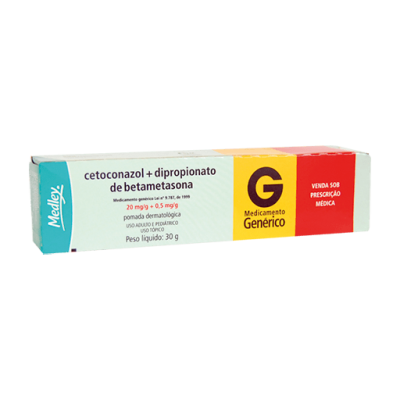 Cetoconazol + Betametasona Pomada 30G Gen.medley