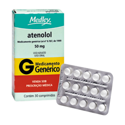 Atenolol 50Mg 30Cpr Gen.medley