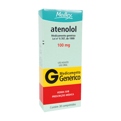 Atenolol 100Mg 30Cpr Gen.medley