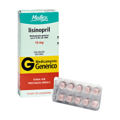 Lisinopril 10Mg 30Cpr Gen.medley