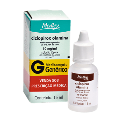 Ciclopirox Olamina Sol Top 15ML Gen.medley