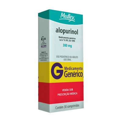 Alopurinol 300Mg 30Cpr Gen.medley
