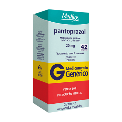 Pantoprazol 20Mg 42Cpr Gen.medley