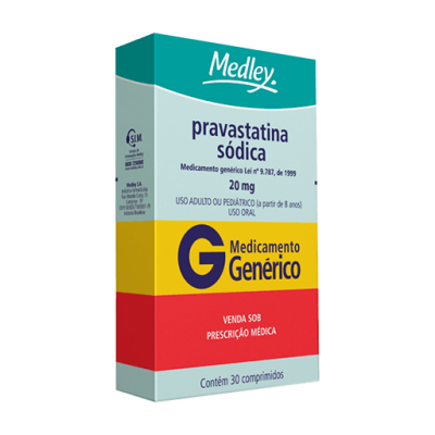Pravastatina 20Mg 30Cpr Gen.medley