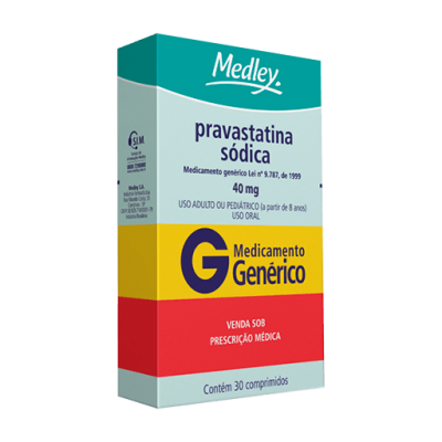 Pravastatina 40Mg 30Cpr Gen.medley