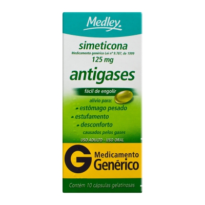 Simeticona 125Mg 10Cps Gen.medley