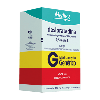 Desloratadina 0,5Mg 100ML Gen.medley