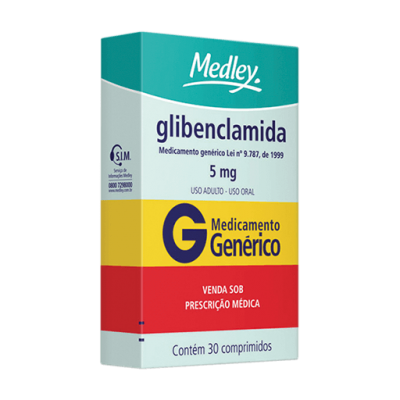 Glibenclamida 5Mg 30Cpr Gen.medley