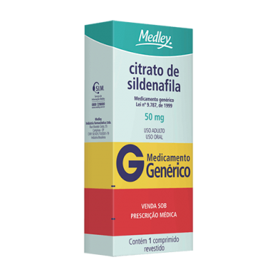 Sildenafila 50Mg 1Cpr Gen.medley